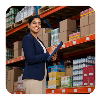 Frischbox Warehouse Manager with Clipboard
